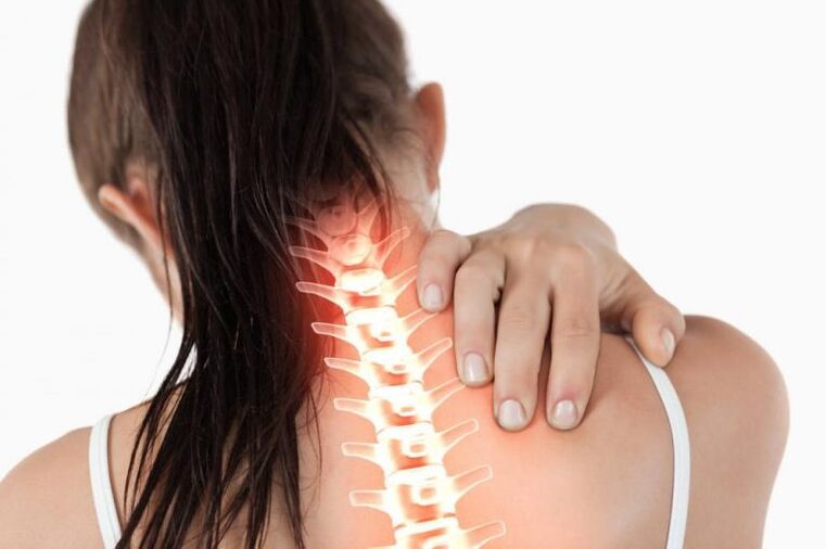A nyaki fájdalom a nyaki gerinc osteochondrosisának tünete